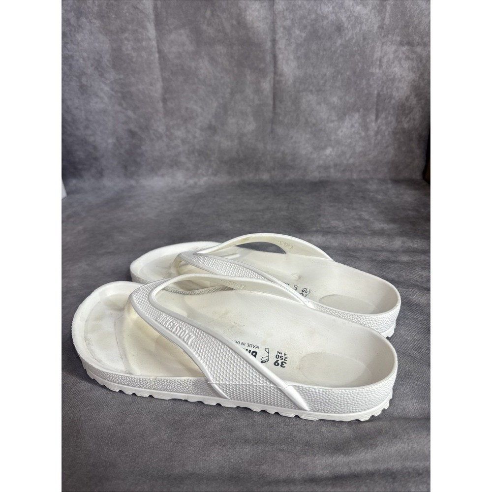 Birkenstock White Honolulu Eva Flip Flops Sandals Womens Size 39 9 - Picture 5 of 6